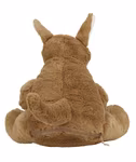 Mumbles Cuddly Zippie Kangaroo with Zip, Mid Brown L, MM575 – image 4