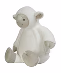 Mumbles Zippie Lamb Plüschtier mit Reißverschluss, Cream L, MM576 – Bild 7