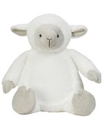 Mumbles Zippie Lamb Peluche con cerniera, Cream L, MM576 – Bild 2