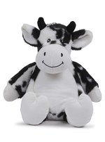 Mumbles Zippie Vache en peluche avec fermeture éclair, Black/White One Size (L), MM578 – Bild 1