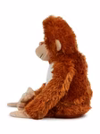 Mumbles Cuddly Zippie Orangutan with Zip, Orange One Size (L), MM580 – image 3