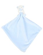 Mumbles Baby Tier Kuscheldecke mit Rassel, Blue Bear One Size, MM700 – Bild 2