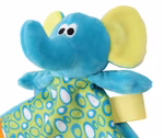 Mumbles Multi-Colour Comfort Blanket with Rattle, Multi One Size, MM701 – image 5