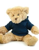 Mumbles Felpa con cappuccio per peluche taglia media, Red M, MM88 – Blu navy