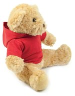 Mumbles Felpa con cappuccio per peluche taglia media, Red M, MM88 – Rosso