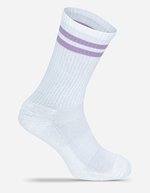 Calzini da tennis – Bianco/Lilla