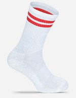 Calzini da tennis – Bianco/Rosso