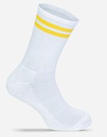 Calzini da tennis – Bianco/Giallo