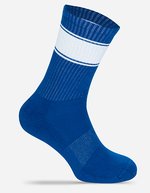 Chaussettes de tennis colorées – Blue/White