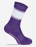 Ballersocks Classics – Purple/White