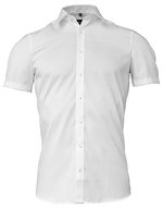 Men´s Shirt Body Fit Short Sleeve – White
