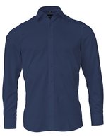 Men´s Shirt Body Fit Long Sleeve – Navy