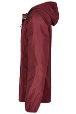 Miners mate Leichter Kapuzen-Windbreaker in Burgundy, Burgundy XL, MY1010 – Bild 5