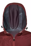 Miners mate Leichter Kapuzen-Windbreaker in Burgundy, Grey Solid M, MY1010 – Bild 7