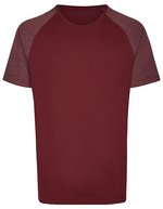 Miners mate My Mate Herren T-Shirt, Baumwolle-Mix – Burgundy/Heather Burgundy
