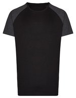 Miners mate my mate - Men´s Long Tee White/White S (MY111) – Black/Heather Black