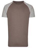 Miners mate my mate - Men´s Long Tee White/White S (MY111) – Grey Solid/Heather Grey