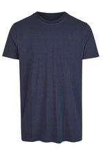 Miners mate pure mate Fairtrade Bio-Baumwoll T-Shirt mit Ripp-Kragen, Black XXS, MY112 – Bild 3