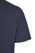 Miners mate pure mate Fairtrade Bio-Baumwoll T-Shirt mit Ripp-Kragen, Black XXS, MY112 – Bild 7