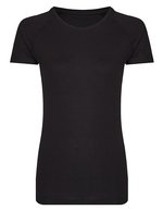 Miners mate Körperbetontes Damen T-Shirt my mate – Black/Black