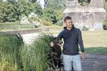 Miners mate Klassischer Herren Hoody mit Kängurutasche, Navy/Heather Navy M, MY610 – Bild 1