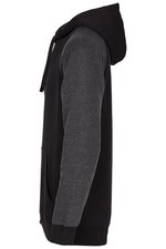 Miners mate Klassischer Herren Hoody mit Kängurutasche, Navy/Heather Navy M, MY610 – Bild 4