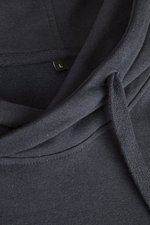 Miners mate pure mate Bio-Baumwolle Hoody mit Kapuze, Black XXS, MY612 – Bild 6