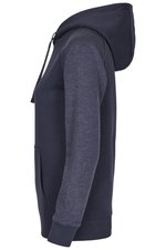 Miners mate Hoody mit Kuschel-Innenfutter für Damen, Black/Heather Black XS, MY620 – Bild 4