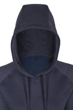 Miners mate Hoody mit Kuschel-Innenfutter für Damen, Black/Heather Black XS, MY620 – Bild 6