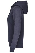 Miners mate Hoody ohne Tasche, 300g/m² für Damen, Black/Heather Black XS, MY621 – Bild 5