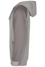Miners mate Men's Zip Hoody mit Reißverschlusstaschen, Navy/Heather Navy S, MY710 – Bild 4