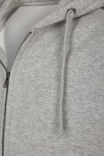 Miners mate Men's Zip Hoody mit Reißverschlusstaschen, Navy/Heather Navy S, MY710 – Bild 7