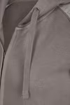 Miners mate Zip-Hoody aus Baumwolle mit Reißverschluss für Damen, Grey Solid/Heather Grey XS, MY720 – Bild 9