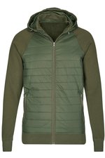 Miners mate Hybrid Jacke mit abnehmbarer Kapuze, Black XS, MY810 – Bild 3