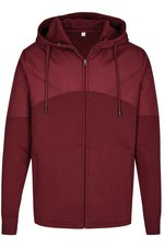 Miners mate Sweatjacke mit Kapuze und Reißverschluss, Black XS, MY910 – Bild 3