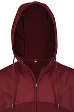 Miners mate Sweatjacke mit Kapuze und Reißverschluss, Black XS, MY910 – Bild 6