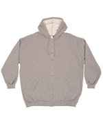 Unisex Zip-Jacket – Heather Grey