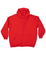 Unisex Zip-Vestet – Rouge
