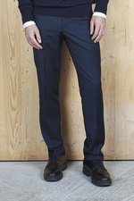 NEOBLU Anzughose Gabin mit elastischem Bund für Herren, Deep Black 44, NB3162 – Bild 1
