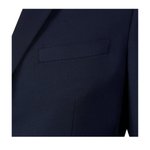 NEOBLU Zweiknöpfiges Twill-Sakko Marius, Deep Black 40, NB3164 – Bild 6