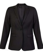 NEOBLU Blazer "Marius" aus Twill-Gewebe – Anthracite Melange