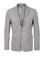 NEOBLU Piqué Blazer Marcel mit Futter für Herren – Gray Melange