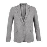 NEOBLU Piqué Blazer Marcel mit Taschen für Damen, Gray Melange 36, NB3170 – Bild 3