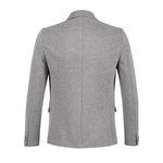 NEOBLU Piqué Blazer Marcel mit Taschen für Damen, Gray Melange 36, NB3170 – Bild 4