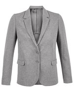 NEOBLU Piqué Blazer Marcel mit Taschen für Damen – Gray Melange