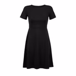 NEOBLU Milano Kleid Camille mit Rundhalsausschnitt, Deep Black 36, NB3171 – Bild 3