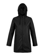 NEOBLU Wasserdichter Damen Parka mit Kapuze – Deep Black