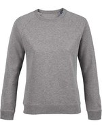 NEOBLU Sweatshirt Nelson aus French Terry für Damen – Gray Melange