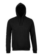 NEOBLU French Terry Hoodie Nicholas für Herren – Deep Black