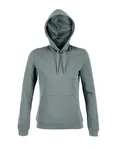 NEOBLU Sweat à capuche French Terry avec capuche et poche, Deep Black S, NB3197 – Dusty Green